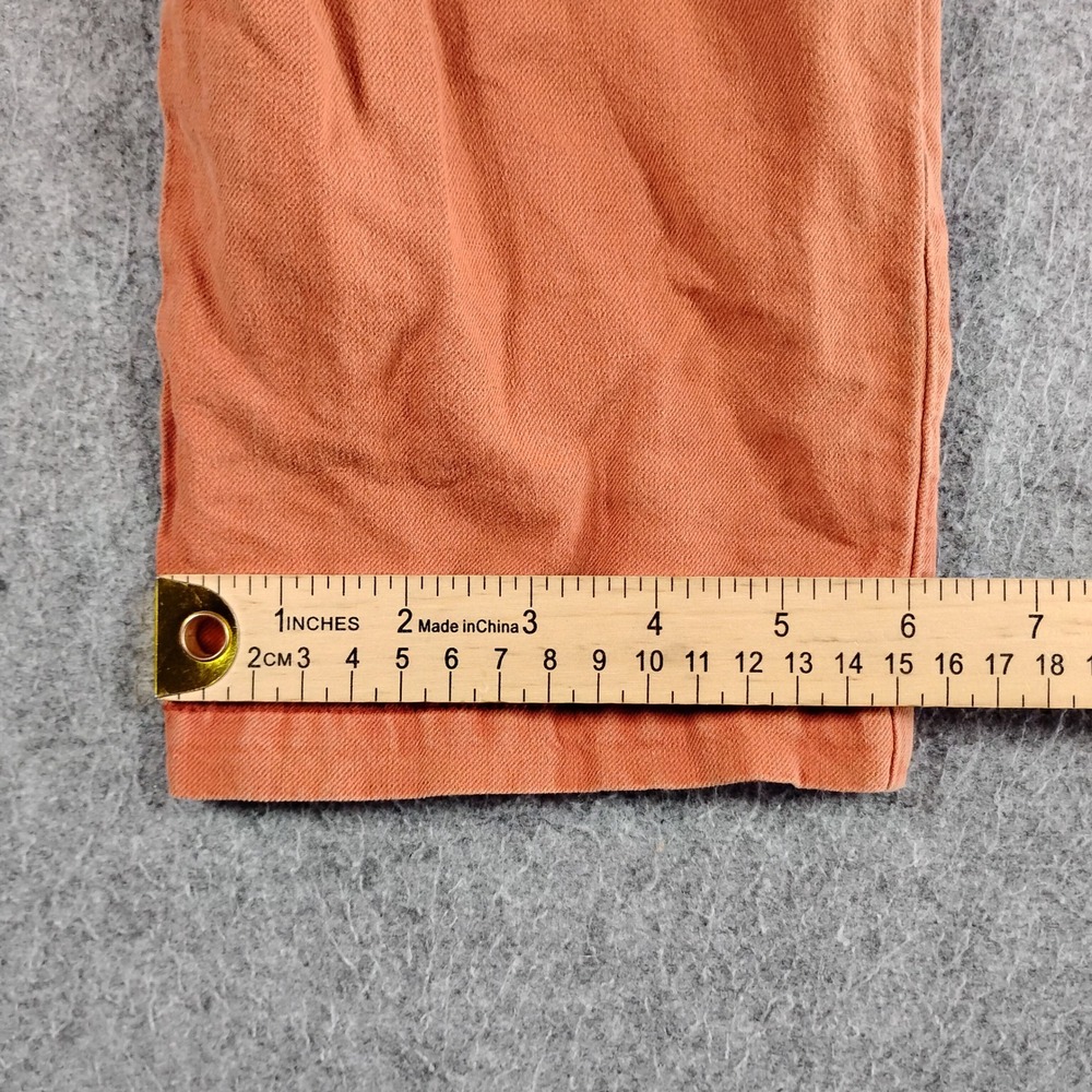 Outerknown S SEA Suit Jumpsuit Womens Orange Rust Utility Coveralls - Picture 8 of 10